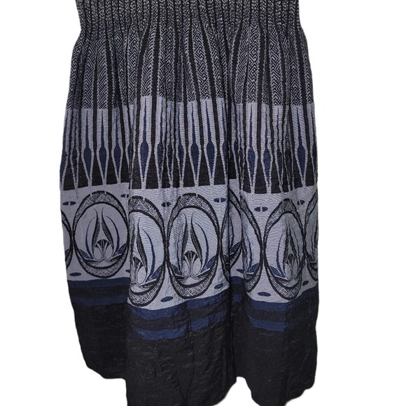 Max Studio Spring Sleeveless Fitted Waist Midi Dress Sz Small - Picture 5 of 7